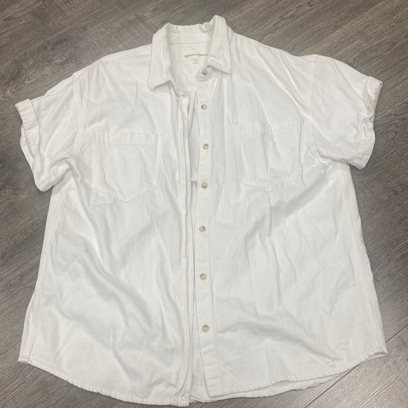 Denim Forum Tops - Denim Forum Jean shirt